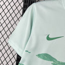 Brazil 2025∕26 Green and white Jersey(7943)