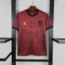 Brazil 2025∕26 Jordan Maroon Special Edition Jersey(A2D1)