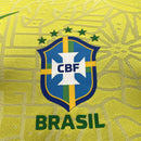 Player Brazil 2024∕25 Home Jersey – Player Version SXXXXL(19E0)