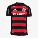Camisa Adidas Flamengo 2025/26 I Jogador Com Patrocínios