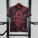 Brazil 2025∕26 Jordan Black and Red Special Edition Jersey(A5C8)