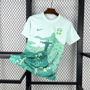 Brazil 2025∕26 Green and white Jersey(7943)