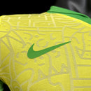 Player Brazil 2024∕25 Home Jersey – Player Version SXXXXL(19E0)