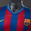 Barcelona 09∕10 Home Player Version Retro Jersey S-3XL(36E7)