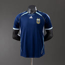 Argentina 2006 Away Player Version Retro Jersey S-3XL(6F51)