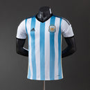 Argentina 2014 Home Player Version Retro Jersey S-3XL(4EB0)