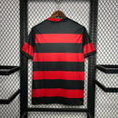 Camisa Flamengo Retrô 2009/10 Vermelha e Preta  Olympikus