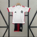 Kit Infantil Flamengo 24/25  Branco