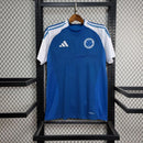Camisa Cruzeiro I 25/26 Torcedor Adidas Masculina - Azul Lisa