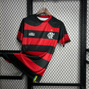 Camisa Flamengo Retrô 2009/10 Vermelha e Preta  Olympikus