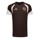 Camisa Flamengo 26/27 Treino Marrom - Adidas Versão Torcedor