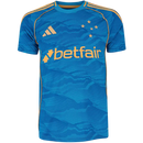 Camisa Cruzeiro III 25/26 Torcedor Adidas Masculina - Azul