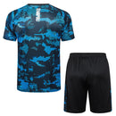 Conjunto Napoli Treino 24/25 - Azul e Preto