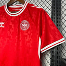 Camisa Seleção Dinamarca 24/25  Home  Vermelha