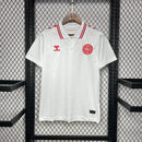 Camisa Seleção Dinamarca 24/25  Away  Branco