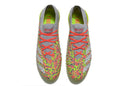 Chuteira Campo Adidas Predator Freak .1 FG Clear Grey/White/Solar Yellow - Low