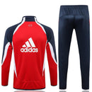 Conjunto Inverno Bayern de Munique Vermelha e Azul Adidas - Com Fecho