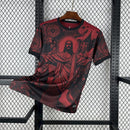 Brazil 2025∕26 Jordan Black and Red Special Edition Jersey(A5C8)