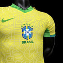 Player Brazil 2024∕25 Home Jersey – Player Version SXXXXL(19E0)